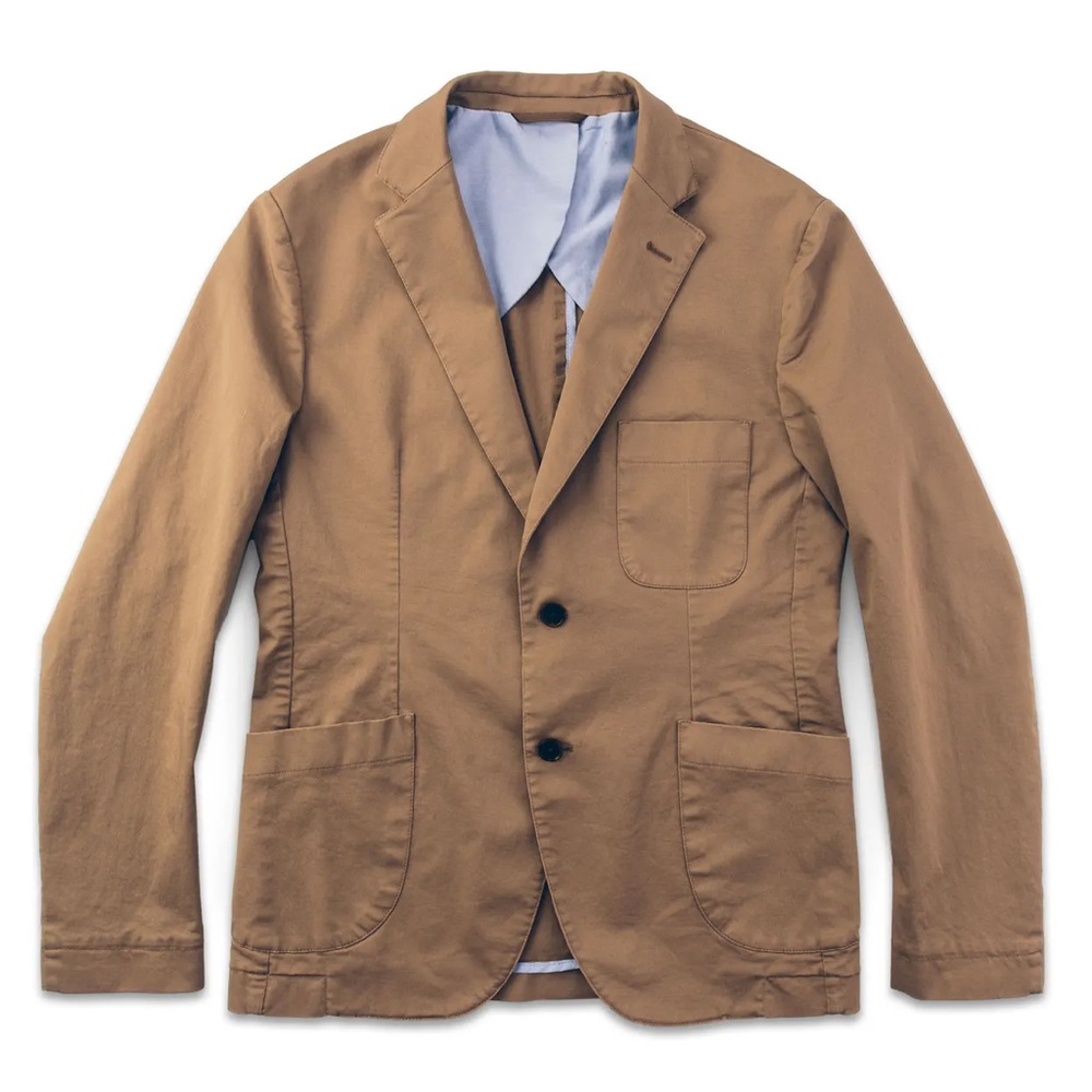 Taylor Stitch Telegraph Jacket - Sea Wash Khaki
